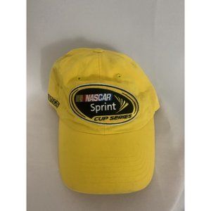 Nascar Sprint Cup Series Strapback Yellow Ball Cap Hat
